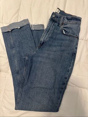 Abercrombie & Fitch Light Blue Straight Leg Jeans